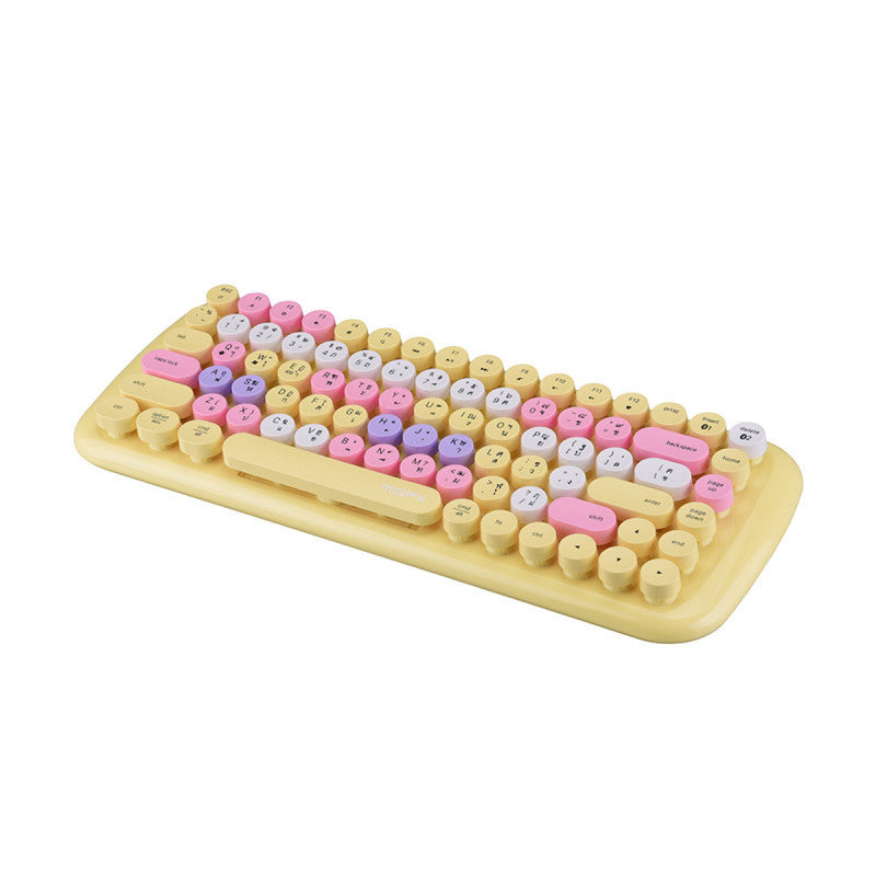 MOFII COTTON CANDY Bluetooth Keyboard - MIXEDPINK/MIXEDBLUE/MIXEDYELLOW