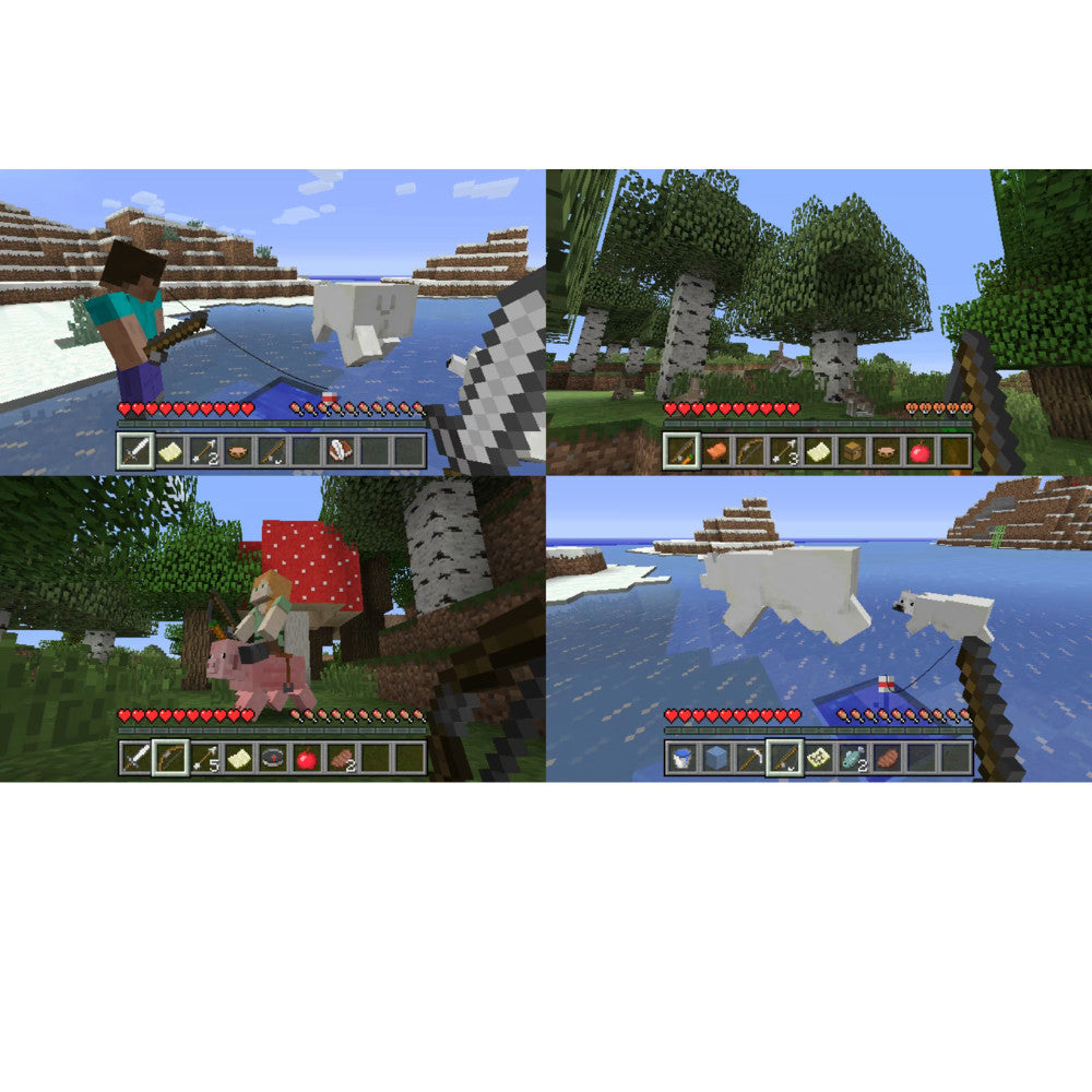 Nintendo Switch MINECRAFT : Super Mario Mash-Up ตลับเกมส์ แผ่นเกมส์ มือหนึ่ง รับประกันของแท้