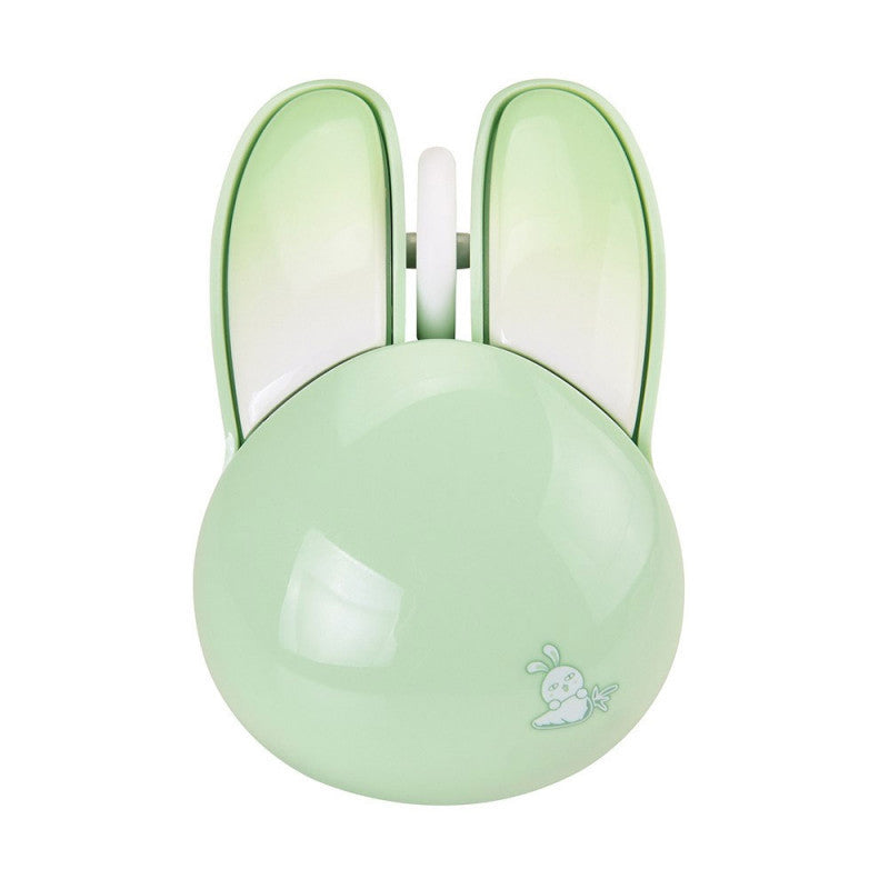 MOFii RABBIT 2.4G wireless Mouse - GREEN/PINK/MILKTEA/BLUE