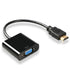 NAVA IT หัวแปลงพอร์ต HDMI TO VGA ADAPTER พกพาง่ายเพียงเสียบเชื่อมต่อก็ใช้งานได้เลย