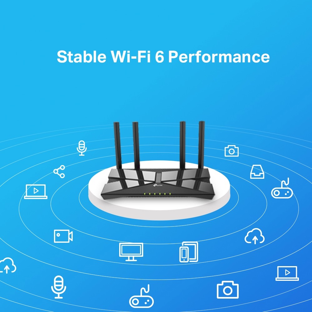 TP-LINK ARCHER AX10 WI-FI 6 ROUTER เราทเตอร์ ขยายสัญญาณไวไฟ