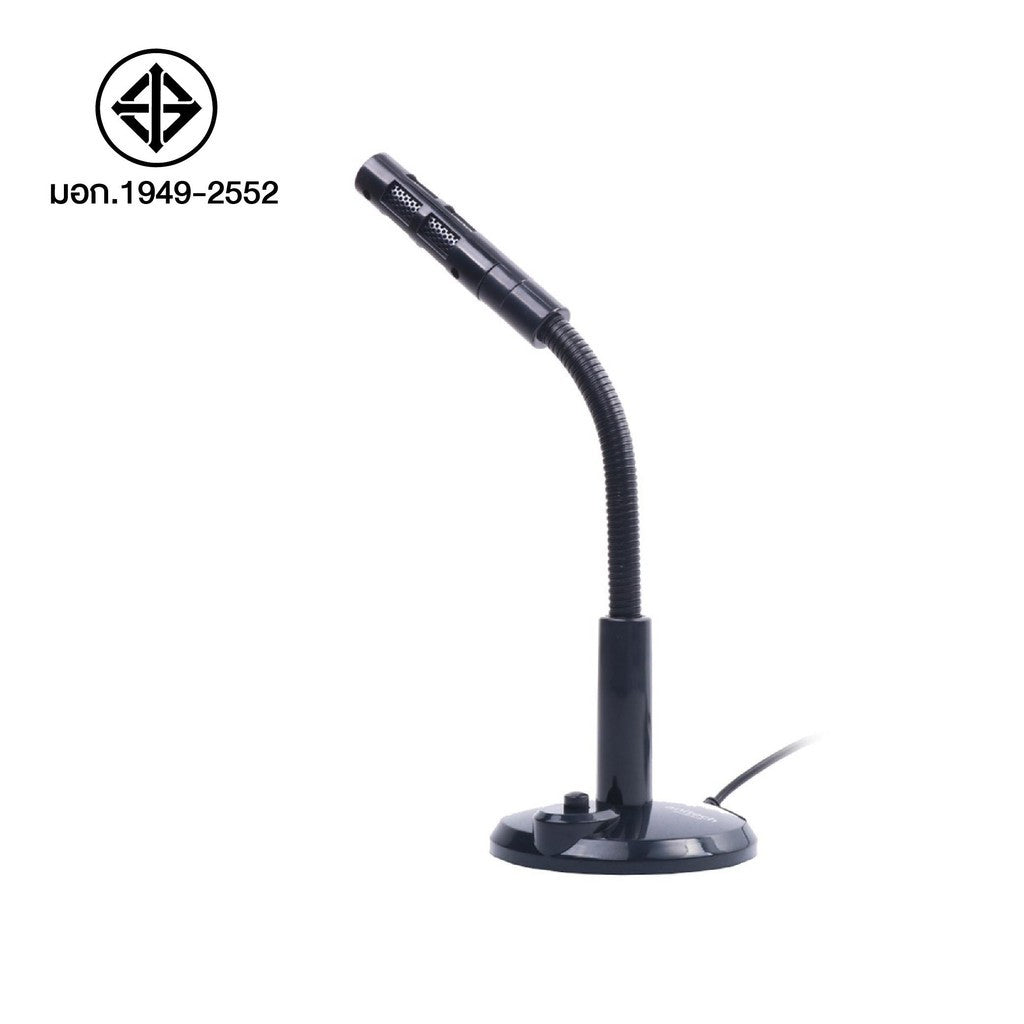 ANITECH MC01 MICROPHONE หมุนได้ 360° ไมโครโฟน แจ็ก 3.5 มม. มีปุ่มเปิด-ปิด