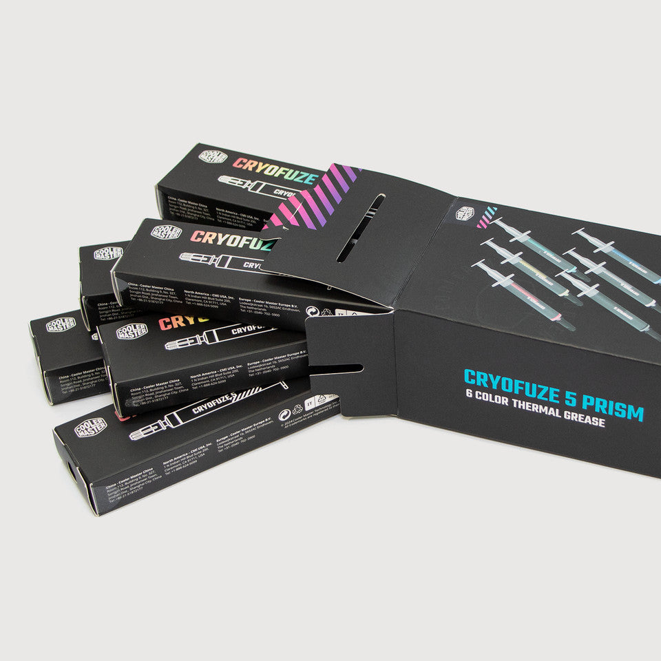 COOLER MASTER CRYOFUZE 5 PRISM 6 COLOR  THERMAL GREASE
