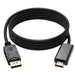 สายแปลง DISPLAYPORT TO HDMI 3 เมตร รองรับ 4K Full HD For PC HDTV