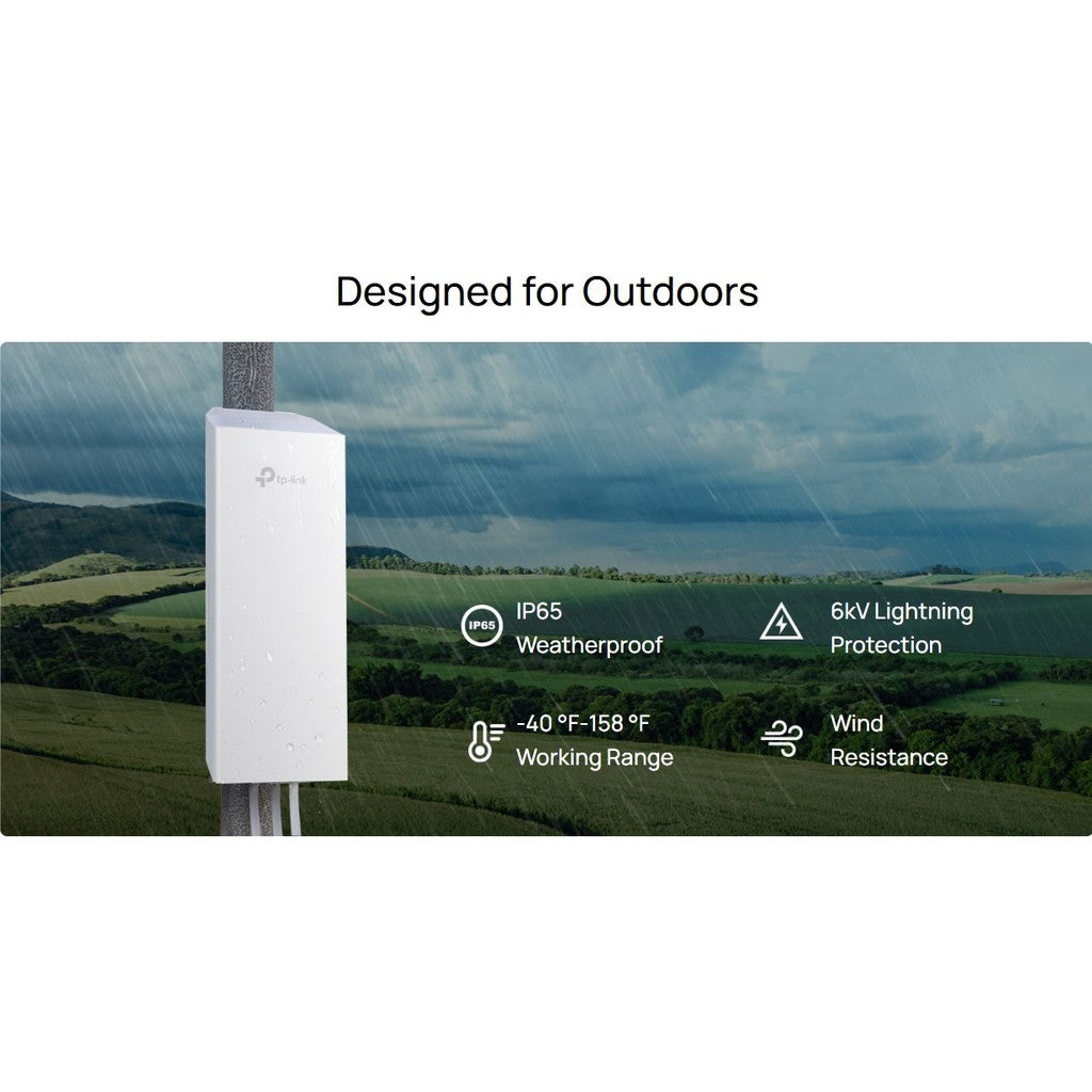 TP-LINK EAP211-Bridge KIT Omada 5GHz 867Mbps Indoor/Outdoor Wireless Bridge รับประกันศูนย์ไทย