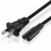 สายเครื่องปริ้นท์ สายไฟ AC แบบ2 รู ยาว1.5M กำลังไฟ 6A /250V