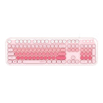 MOFII LOVE ME ILLUMINATE WIRE KEYBOARD - GREEN/PINK/MILKTEA/PURPLE