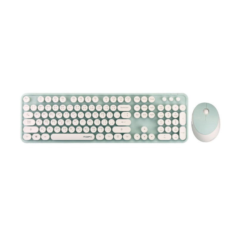 MOFII SWEET FULL SIZE WIRELESS COMBO PINK/GREEN/OFFWHITE/ BLACK