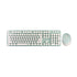 MOFII SWEET FULL SIZE WIRELESS COMBO PINK/GREEN/OFFWHITE/ BLACK