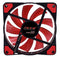 OKER G1228 SUPER AIRFORCE FAN LED พัดลมระบายความร้อน มีไฟ ทำงานเงียบไม่มีเสียงรบกวน