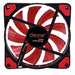 OKER G1228 SUPER AIRFORCE FAN LED พัดลมระบายความร้อน มีไฟ ทำงานเงียบไม่มีเสียงรบกวน