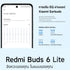 XIAOMI REDMI BUDS 6 LITE WHITE หูฟังบลูทูธไร้สาย ลดเสียงรบกวนด้วย AI ฟังได้นาน ประกันศูนย์ไทย 1 ปี