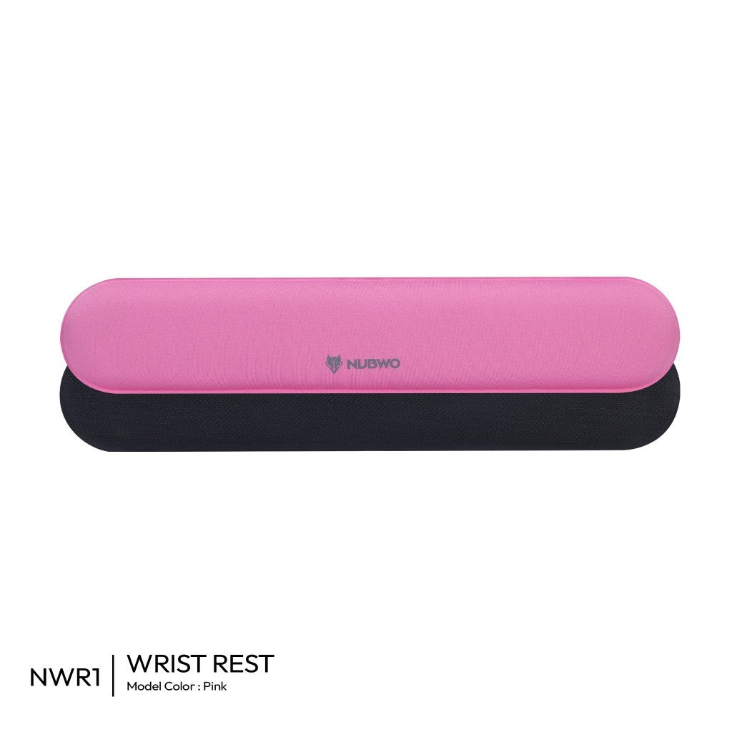 NUBWO NWR1 WRIST REST แผ่นรองข้อมือ ผลิตจากเมมโมรี่โฟม พร้อม ANTI-SLIP ป้องกันการลื่นไถล