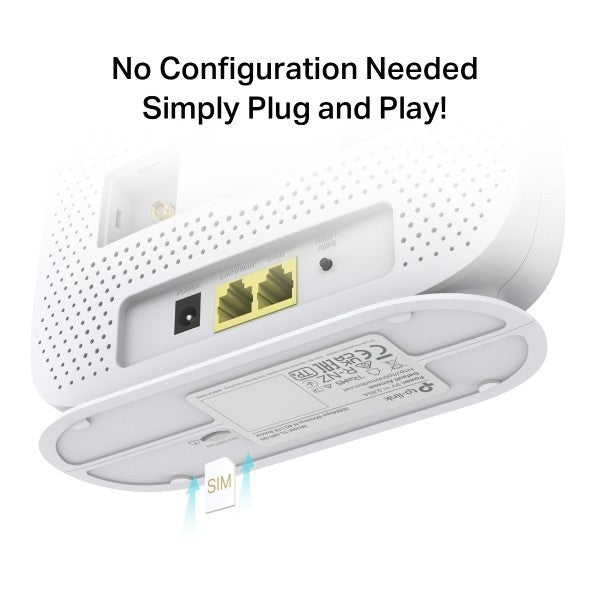 TP-LINK MR105 4G LTE ROUTER WIRELESS N300 เราทเตอร์ใส่ซิม 4G