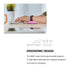 NUBWO NWR1 WRIST REST แผ่นรองข้อมือ ผลิตจากเมมโมรี่โฟม พร้อม ANTI-SLIP ป้องกันการลื่นไถล