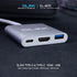 GLINK GL007C (GL-007C) USB TYPE-C TO HDMI + USB 3.0 + PD ชาร์จได้