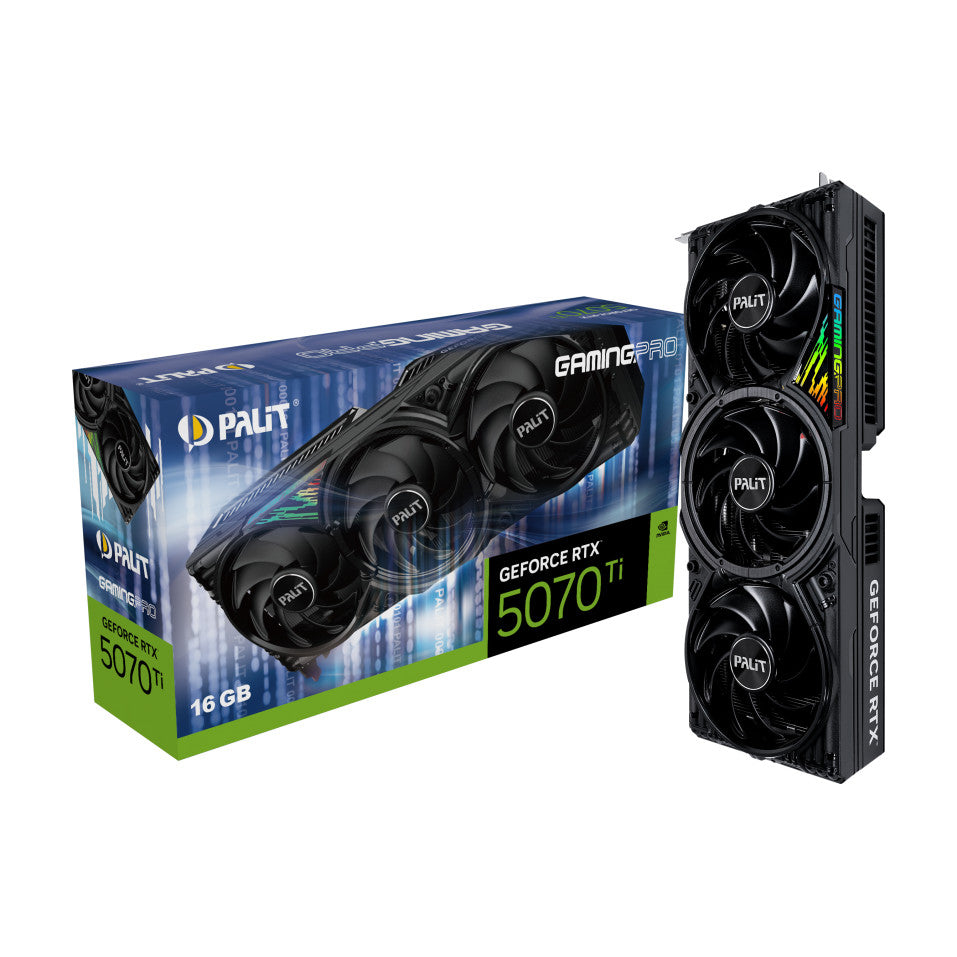 VGA (การ์ดจอ) PALIT RTX 5070 TI GAMINGPRO 16GB GDDR7 256BIT