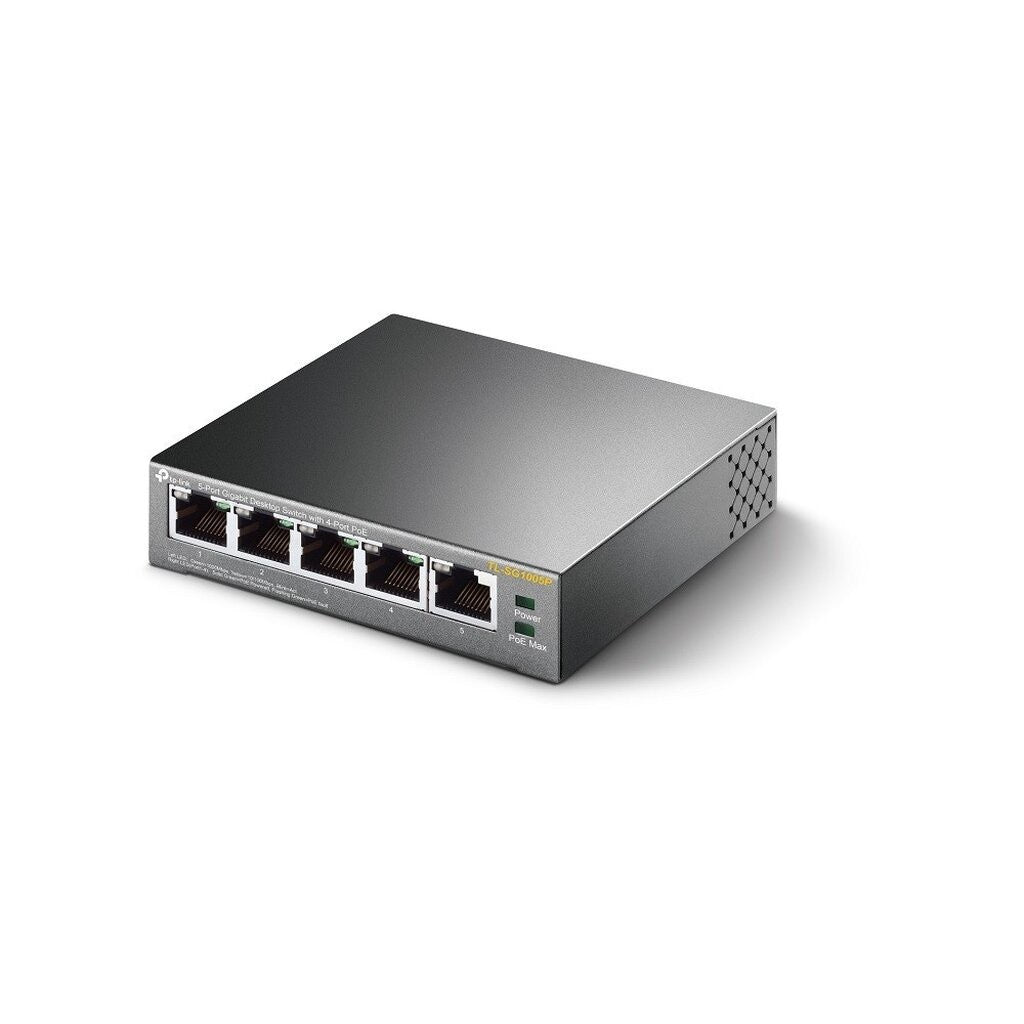 TP-LINK TL-SG1005P SWITCH HUB (สวิตซ์ฮับ) 5 PORT 4-PORT POE