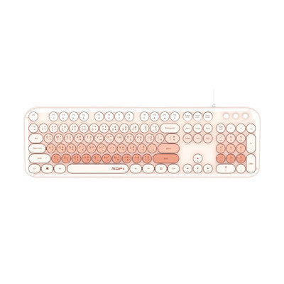MOFII LOVE ME ILLUMINATE WIRE KEYBOARD - GREEN/PINK/MILKTEA/PURPLE