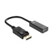 NAVA IT ตัวแปลง DP TO HDMI MALE TO FEMALE CONVERTER 4K*2K 18CM
