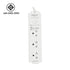 ANITECH H333-WH 3 ปลั๊กไฟ ช่อง 1 สวิตช์ สายไฟยาว 3 เมตร มาตรฐาน มอก. รับประกัน 2 ปี
