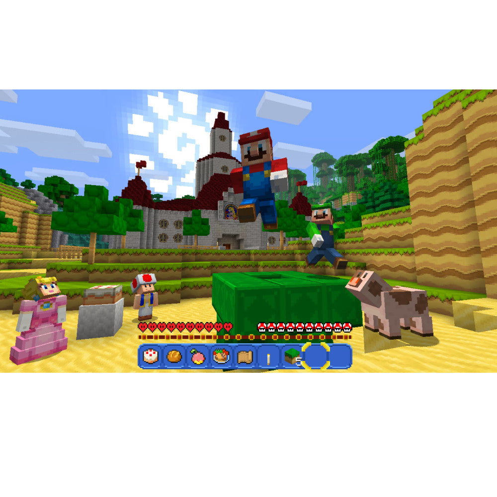 Nintendo Switch MINECRAFT : Super Mario Mash-Up ตลับเกมส์ แผ่นเกมส์ มือหนึ่ง รับประกันของแท้