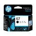 HP 67 ตลับหมึก Original Ink Advantage Cartridge