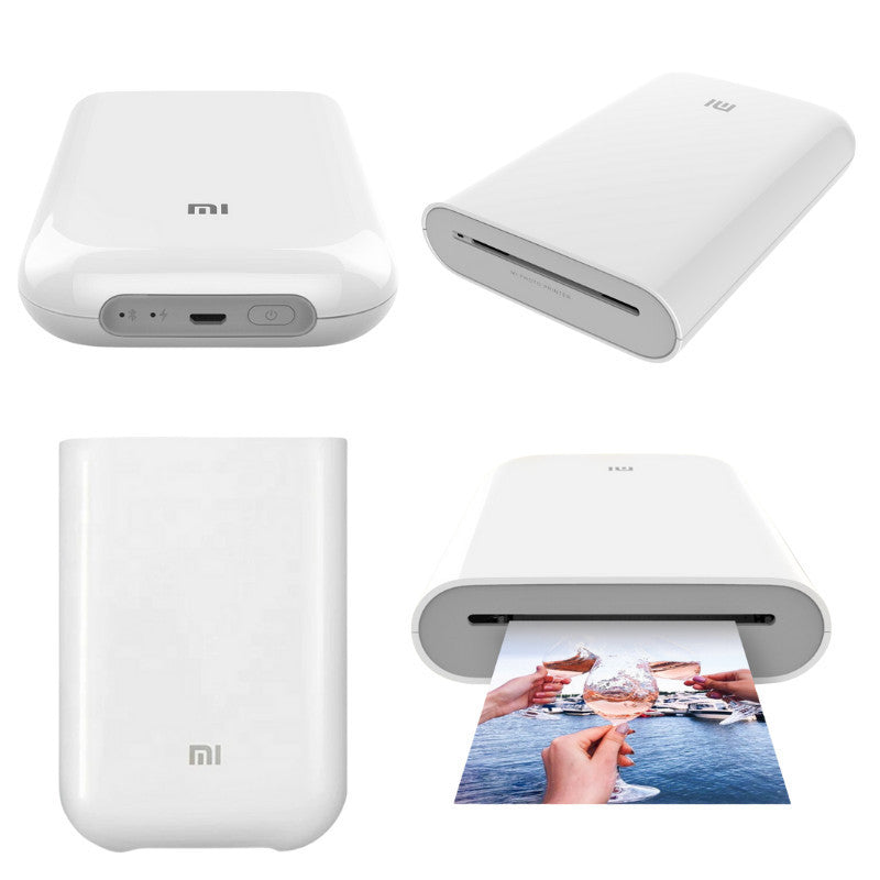 XIAOMI PORTABLE PHOTO PRINTER เครื่องปริ้นพกพา ปริ้นเตอร์ เครื่องพิมพ์รูป เชื่อมต่อบลูทูธ ภาพเสียงAR