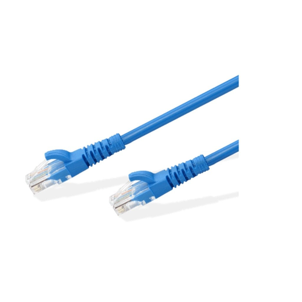 สาย LAN CAT 5E สายแลนเข้าหัวสำเร็จรูป ยาว 30 เมตร สีฟ้า