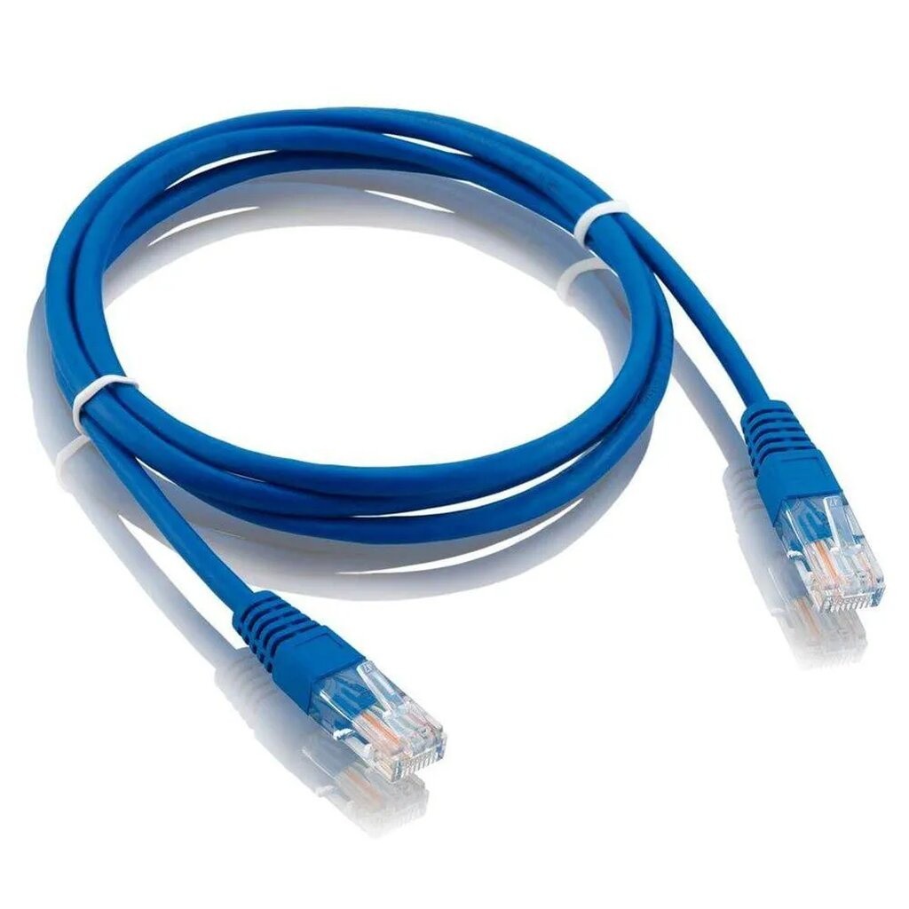สาย LAN CAT 5E สายแลนเข้าหัวสำเร็จรูป ยาว 40 เมตร สีฟ้า