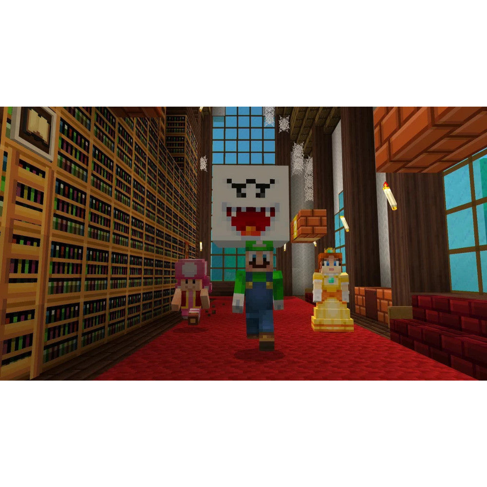 Nintendo Switch MINECRAFT : Super Mario Mash-Up ตลับเกมส์ แผ่นเกมส์ มือหนึ่ง รับประกันของแท้