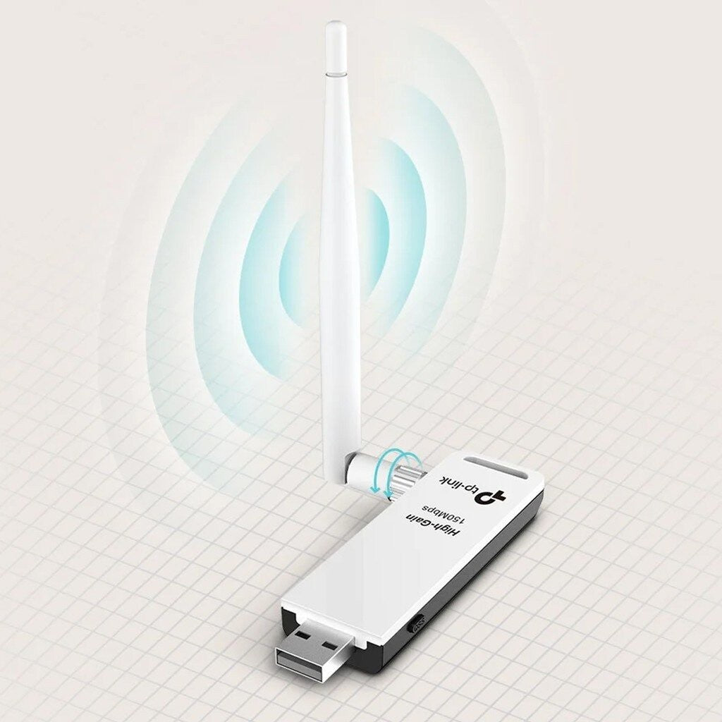 TP-LINK TL-WN722N N150 HIGH GAIN WIRELESS USB ADAPTER
