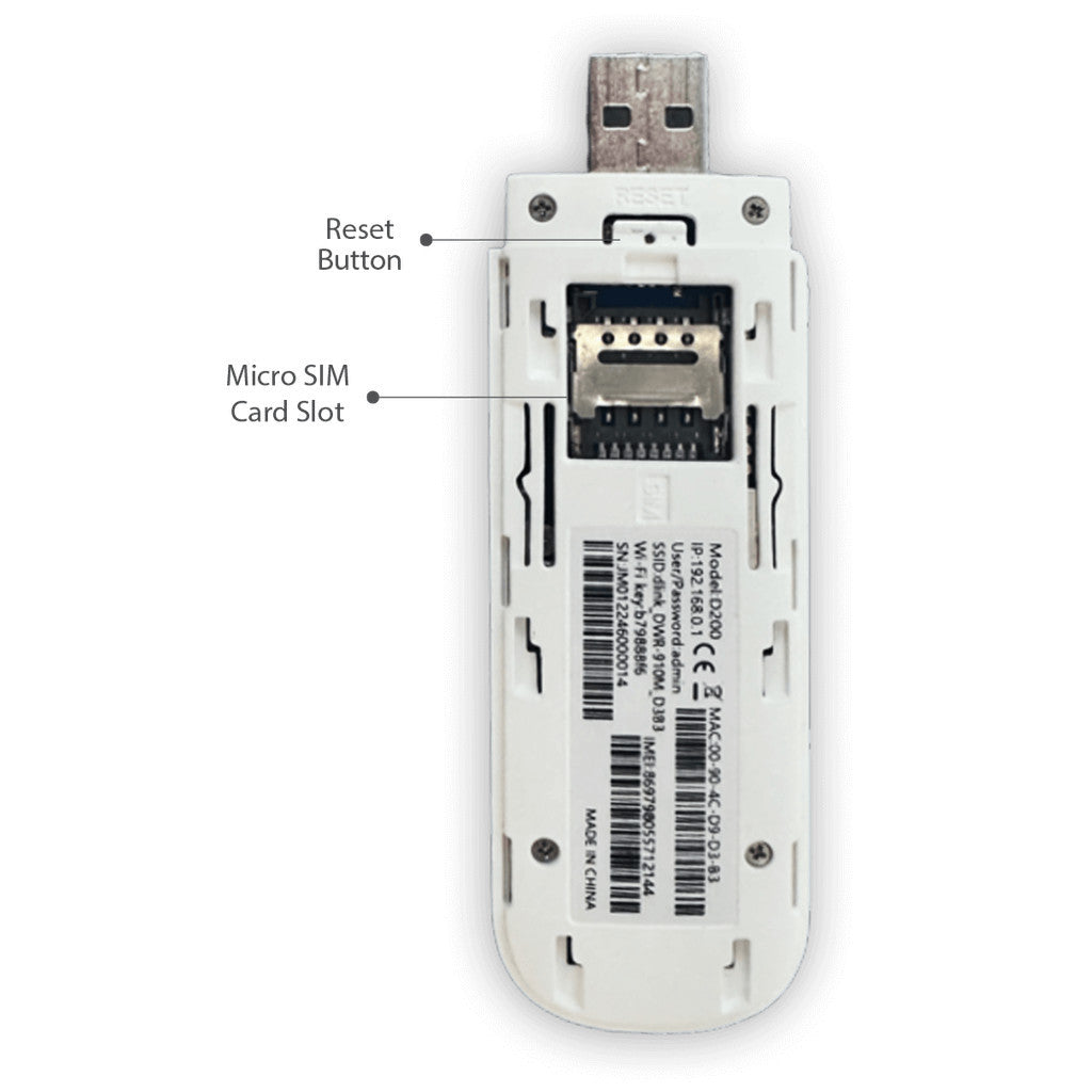 D-LINK DWR-910M AIRCARD 4G 150Mbps