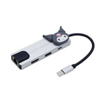 ANITECH X Sanrio อุปกรณ์ต่อพวง USB HUB รุ่น KU-RA401 และ XO-RA401