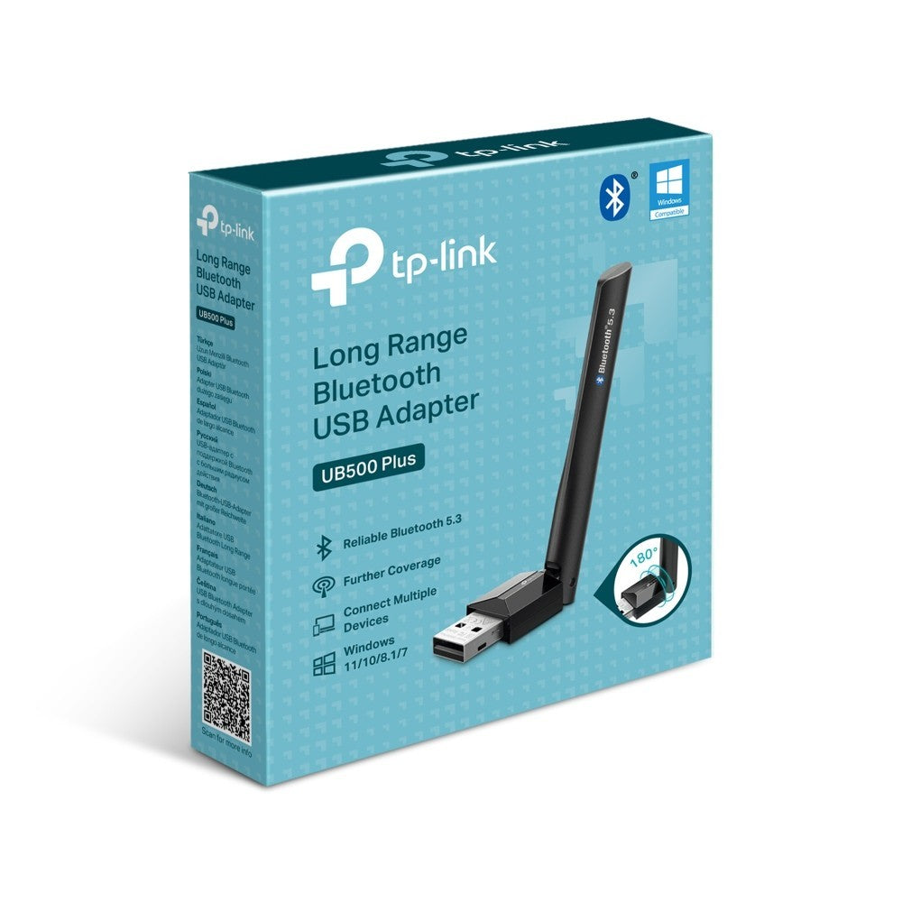 TP-LINK UB500 Plus ยูเอสบีอแดปเตอร์ บลูทูธ 5.3 Long Range Bluetooth USB Adapter