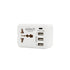 ANITECH H108UC Universal travel adapter 1ช่อง 3USB A + 1Type C
