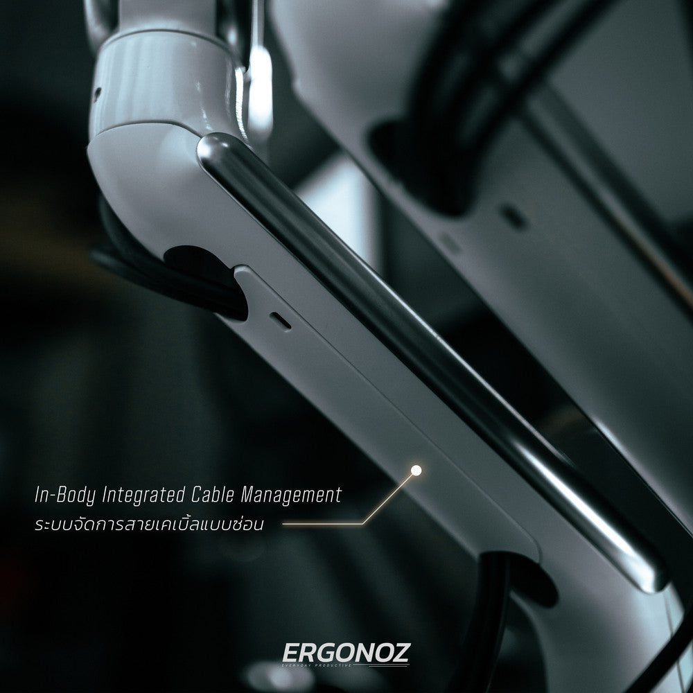 ERGONOZ Monitor Arm แขนจับจอ ขาตั้งจอคอมพิวเตอร์ รุ่น EGN-ASTRO-D-B สำหรับจอ 13-35