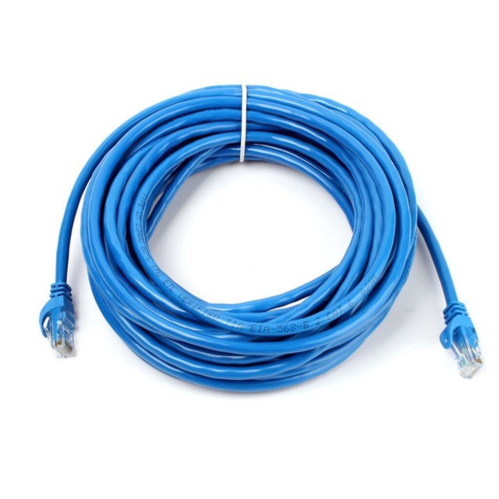 GLINK LAN CABLE GLINK-06 สีฟ้า CAT6 สายแลน 10/100/1000 ความยาว 25/30/40/50