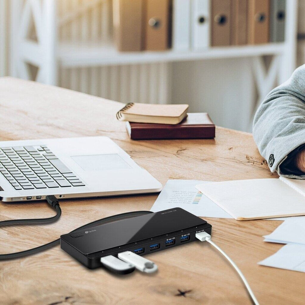 TP-LINK UH700 HUB USB ฮับ ยูเอสบี USB 3.0 7-PORT