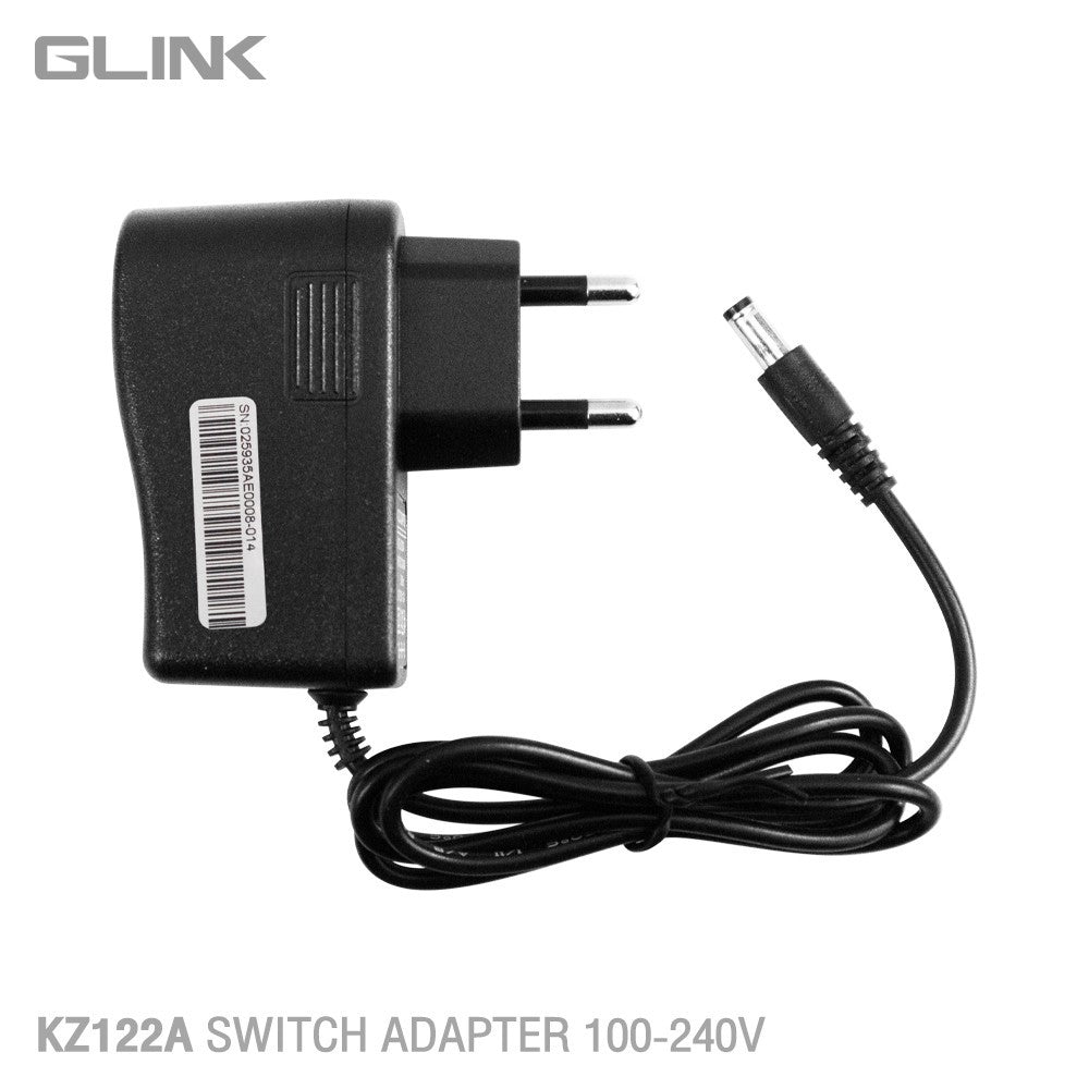 GLINK KZ122A ADAPTER 12V 2A (5.5×2.5) มอก. ใช้กับกล้องวงจรปิด
