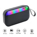 OKER T-56A ลำโพงพกพาไร้สาย ไฟ RGB สีดำ
