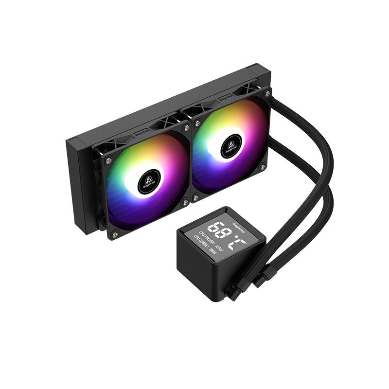Segotep CPU Liquid Cooler (ระบบระบายความร้อนด้วยน้ำ) BeAced 240 ARGB (Black) รับประกัน 2 ปี