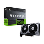 VGA การ์ดจอ MSI RTX 5060 8G VENTUS 2X OC Black/White รับประกัน 3 ปี