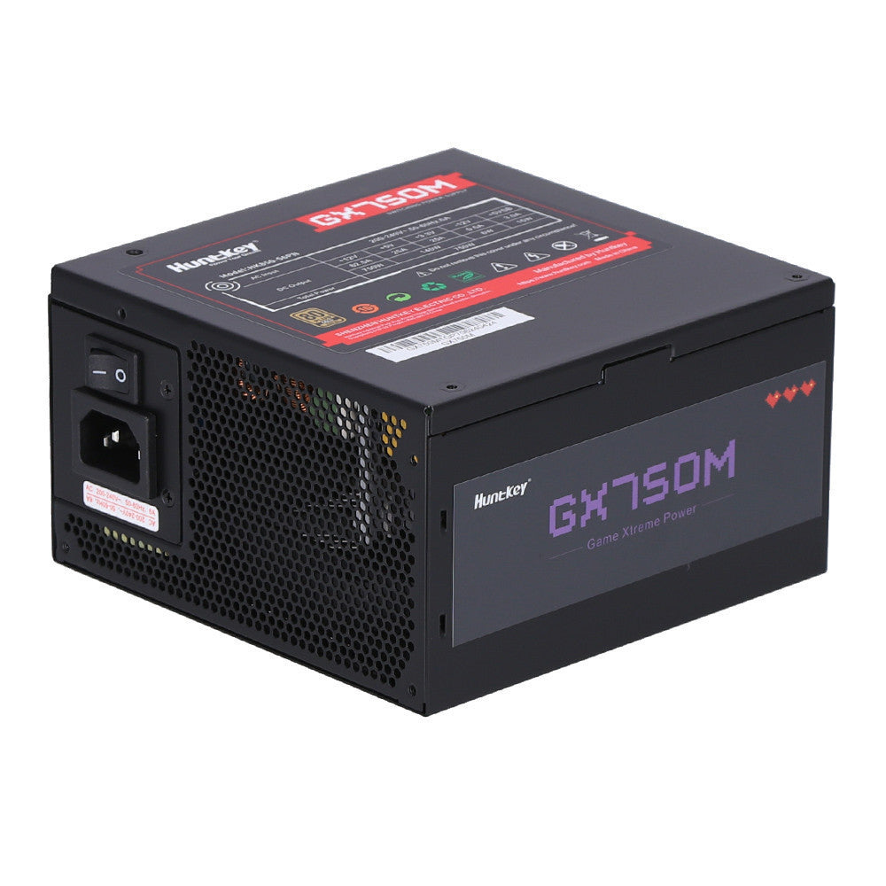 HUNTKEY PSU (อุปกรณ์จ่ายไฟ) GX750M/GX850M 80+ Gold ATX รับประกัน 5 ปี