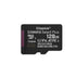 KINGSTON  MICRO SD CARD SDCS3 128GB SPEED READ 1500MB WRITE 150MB