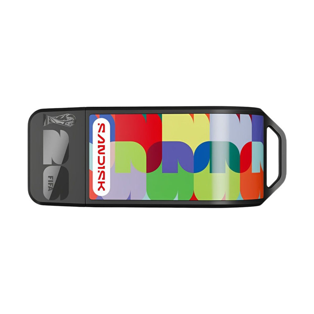 SANDISK FLASH DRIVE (แฟลชไดร์ฟ) FIFA World Cup 2026 128GB USB 3.2 Gen 1 Global Edition Warranty 5 Y.