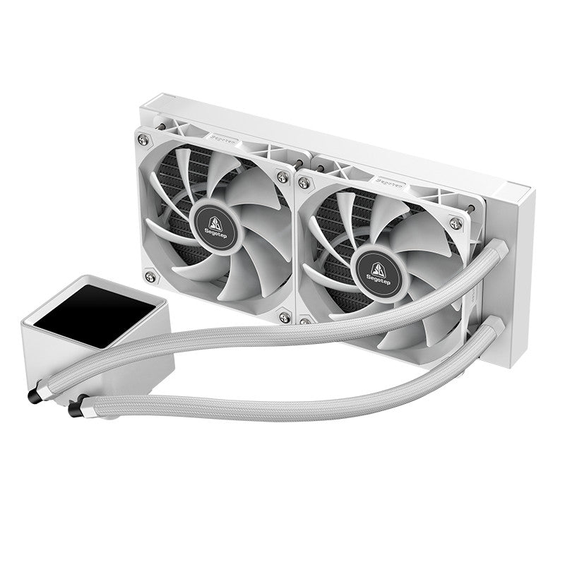Segotep CPU Liquid Cooler (ระบบระบายความร้อนด้วยน้ำ) BeAced 240 ARGB (White) รับประกัน 2 ปี