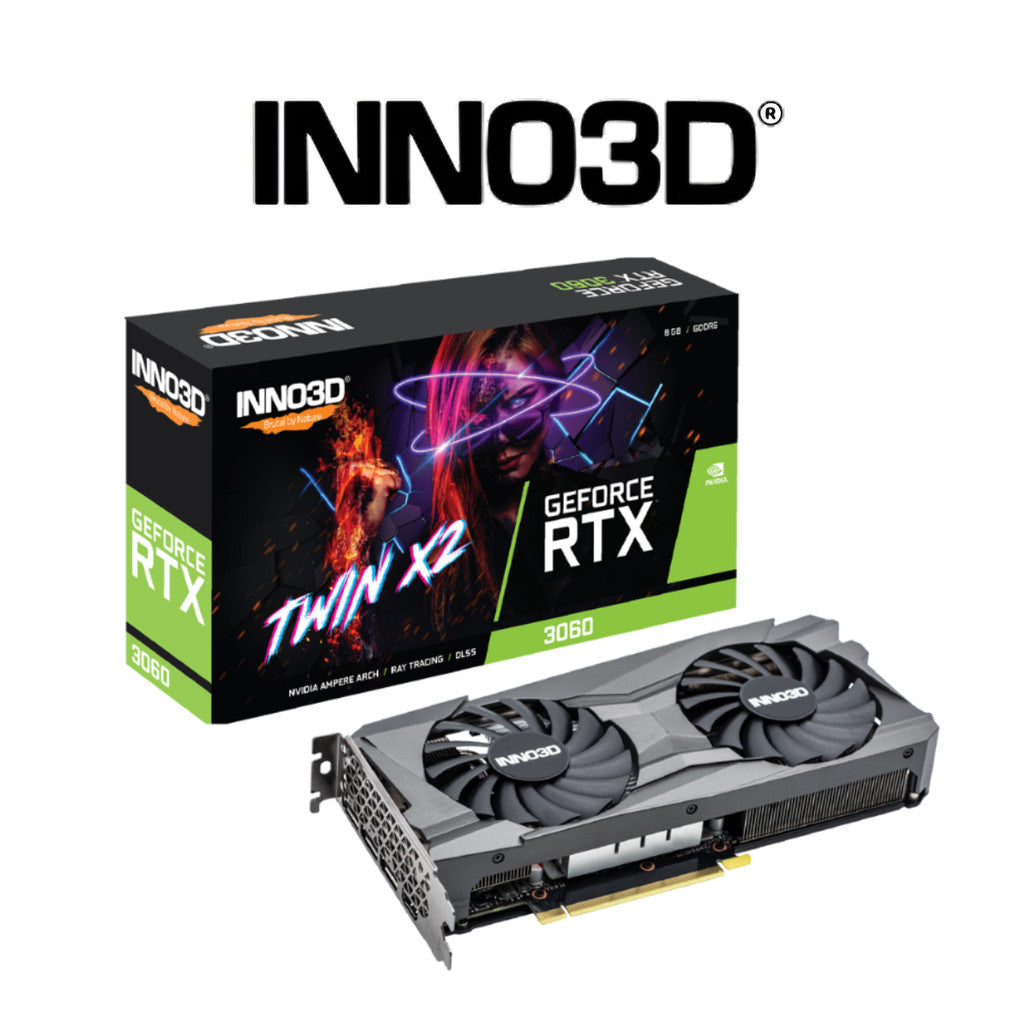INNO3D RTX 3060 TWIN X2 8GB GDDR6 รับประกัน 3 ปี