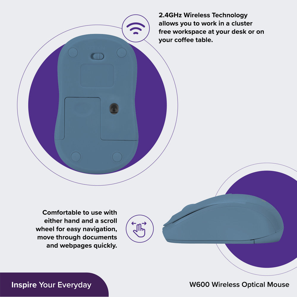 Targus W600 Wireless Optical Mouse เม้าส์ไร้สาย