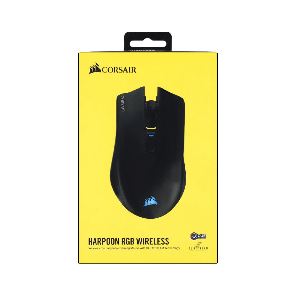 CORSAIR (เมาส์เกมมิ่ง) GAMING MOUSE HARPOON RGB WIRELESS : CH-9311011-AP รับประกัน 2 ปี